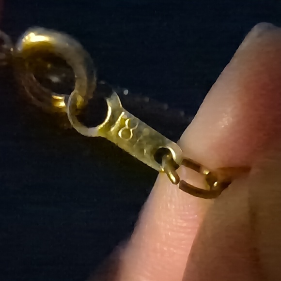 St. Joseph and Baby Jesus Pendant with Chain - Picture 5 of 6